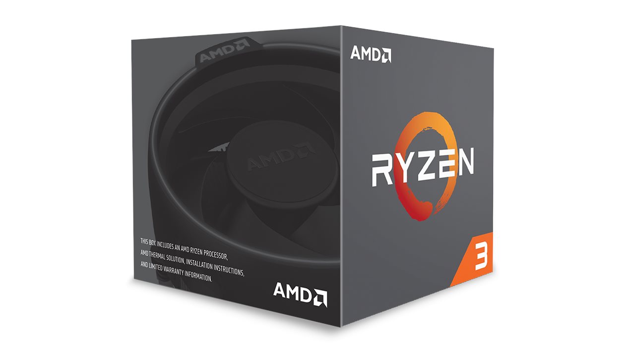 Image AMD Ryzen 3 1300X Box