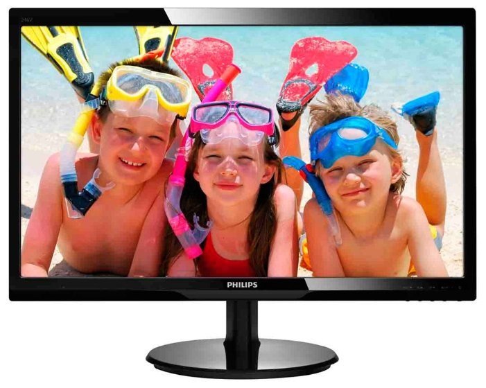 Image Philips 246V5LDSB/00 Black