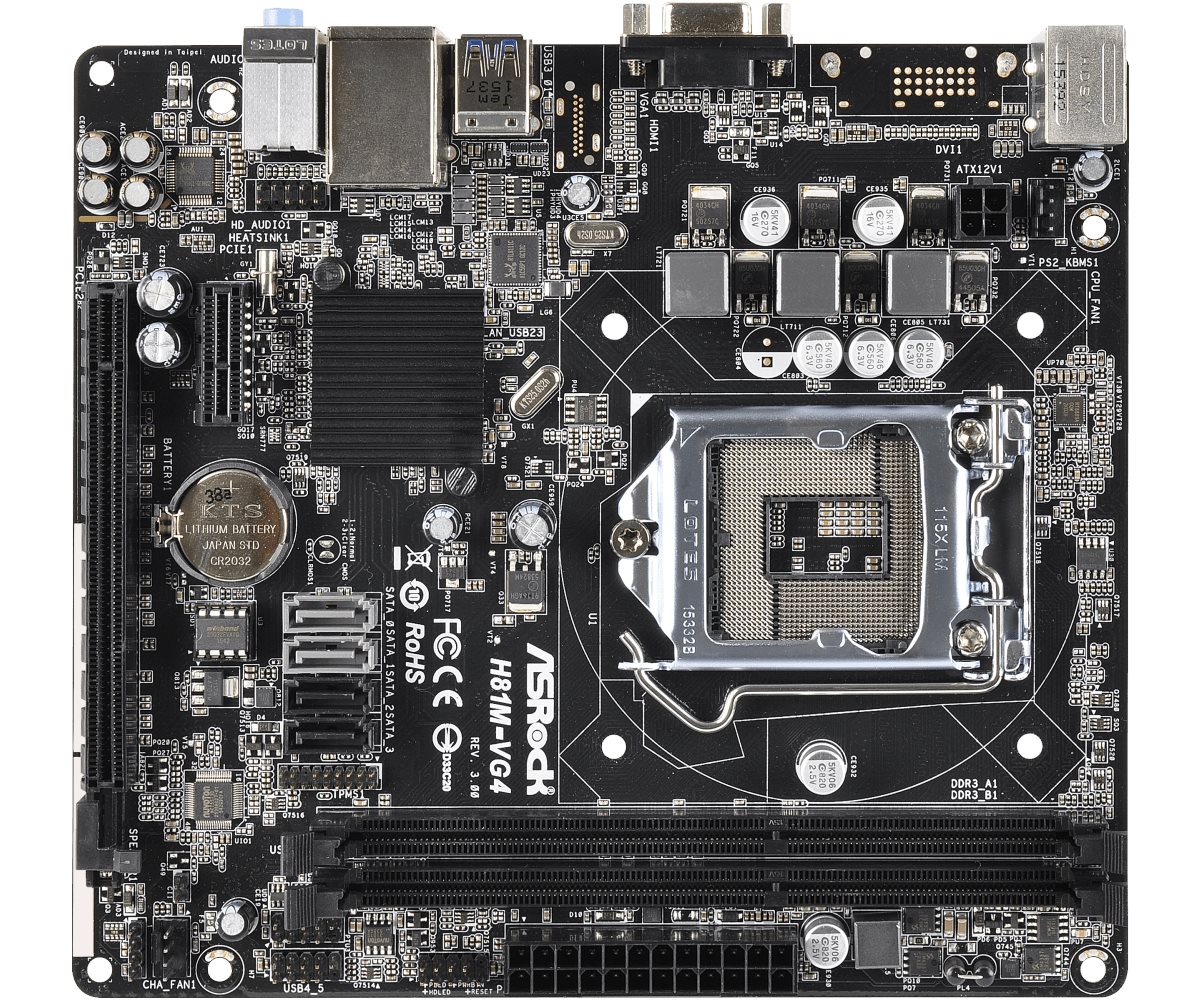 Image ASRock H81M-VG4 R3.0