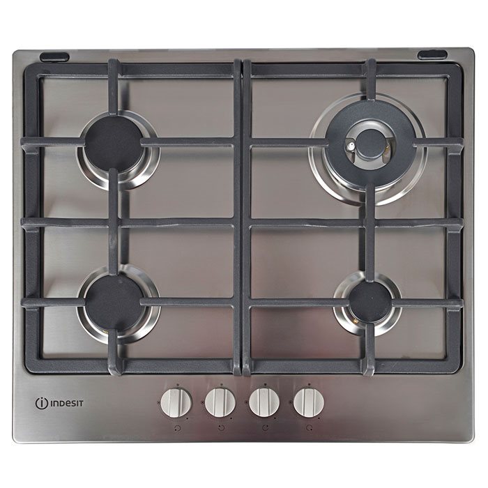 Image Plita de gaz Indesit THP641W(IX)IEE