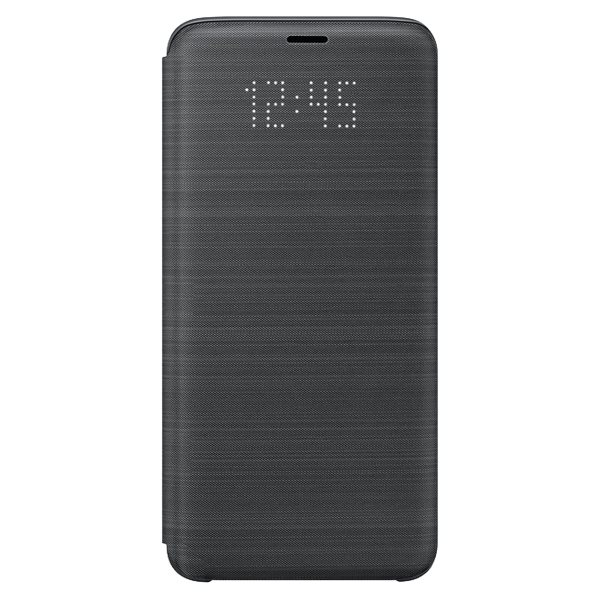 Image LED Flip Wallet Samsung Galaxy S9 Black