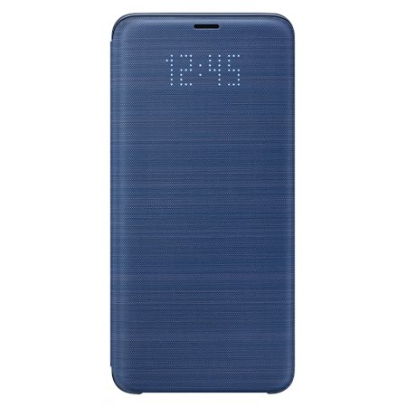 Image LED Flip Wallet Samsung Galaxy S9 Blue