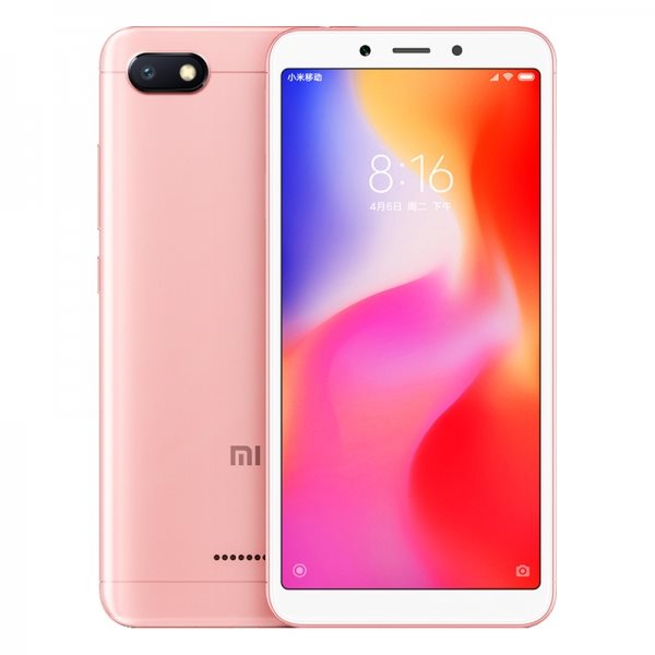 Image Xiaomi Redmi 6A 16GB Dual Rose Gold