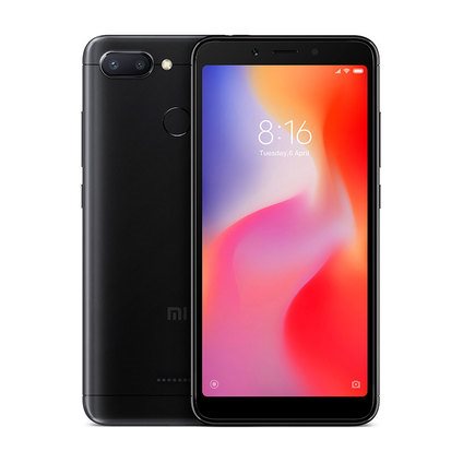 Image Xiaomi Redmi 6 64GB Dual Black