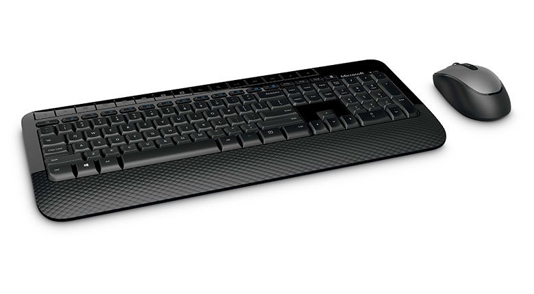 Image Wireless Keyboard & Mouse Microsoft Desktop 2000