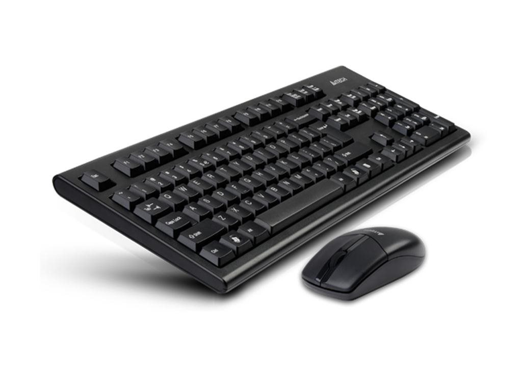 Image Wireless Keyboard & Mouse A4Tech 3000N