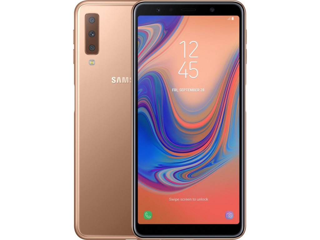 Image Samsung A7 Galaxy A750F 128GB Dual Gold