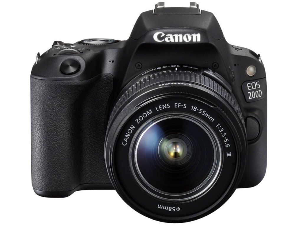 Image Canon EOS 200D Bk & EF-S 18-55 IS STM