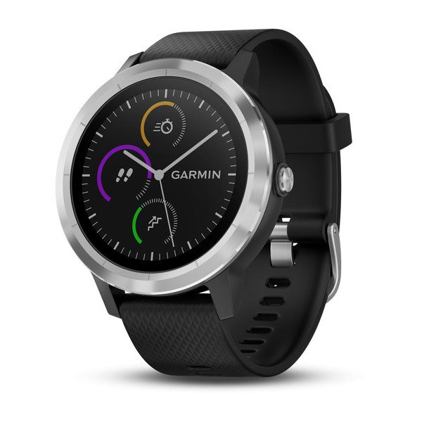 GARMIN Vivoactive 3 Black Silicone Stainless