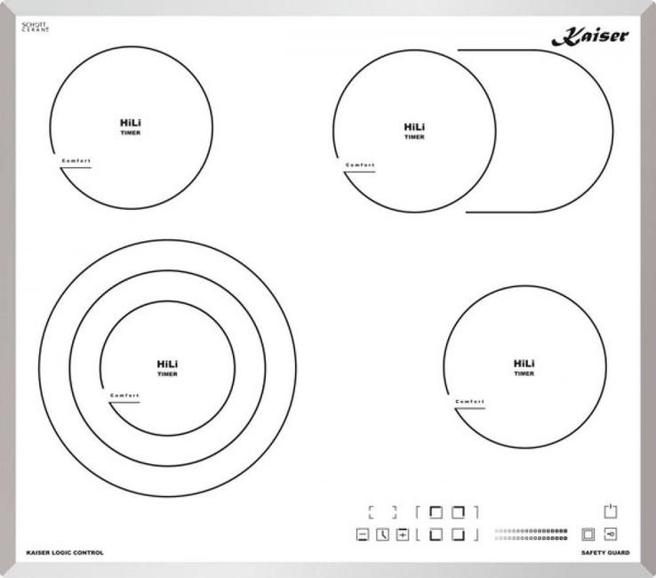 Image Варочная панель электрическая Kaiser KCT 6715 FW