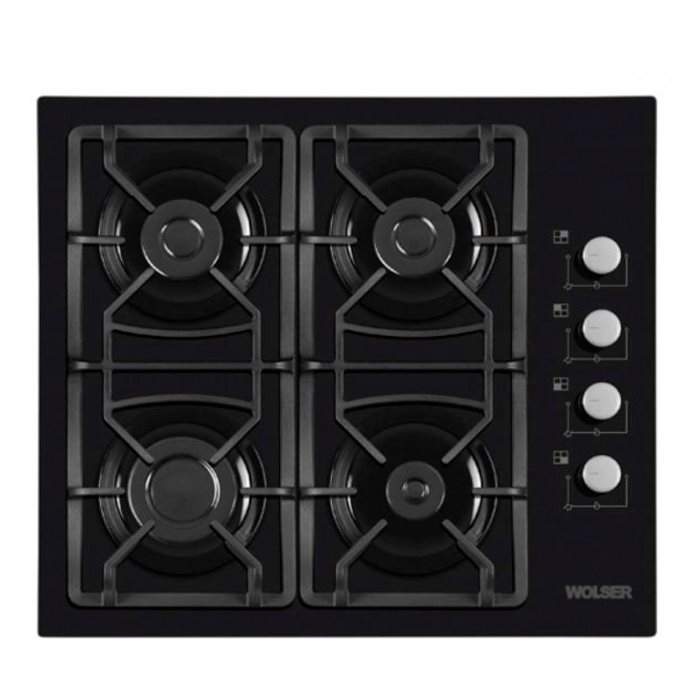 Image Варочная панель газовая Wolser WL-F 6401 GT IC Black