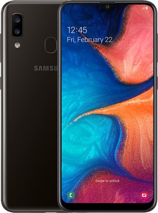Image Samsung A20 Galaxy A205F 32GB Dual Black