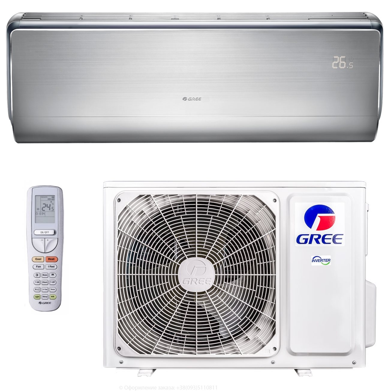 Кондиционер GREE U-CROWN DC inverter R410a GWH09UB-K3DNA4F
