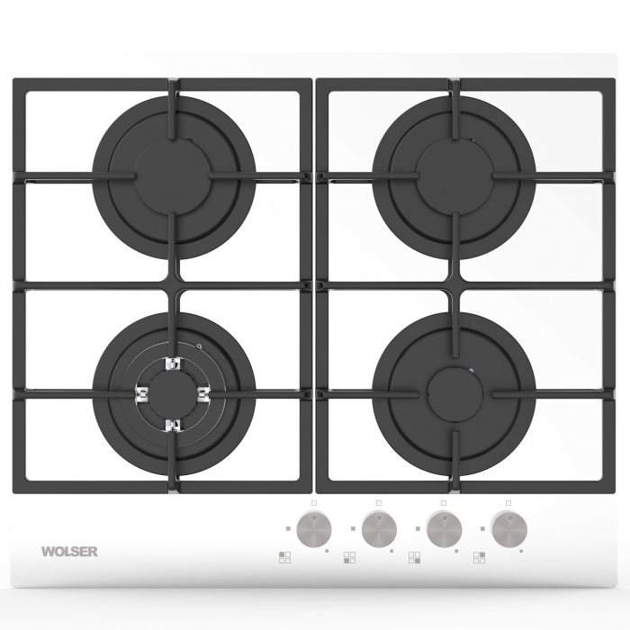 Image Plita de gaz Wolser WL-6400 GBN White