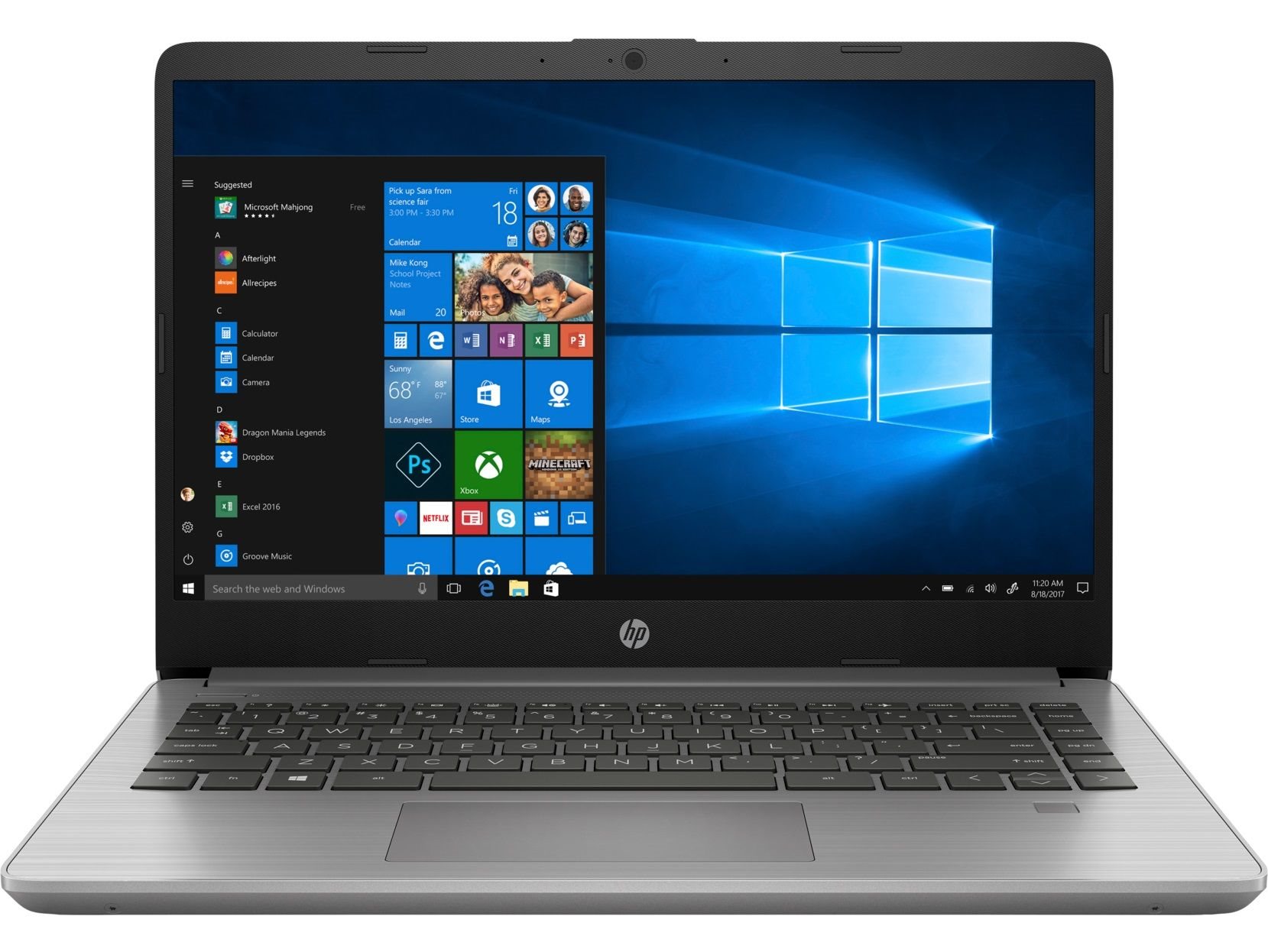 Image Ноутбук HP 340s G7 14" (Intel i5-1035G1, 8GB, 512GB) Narrow Bezel