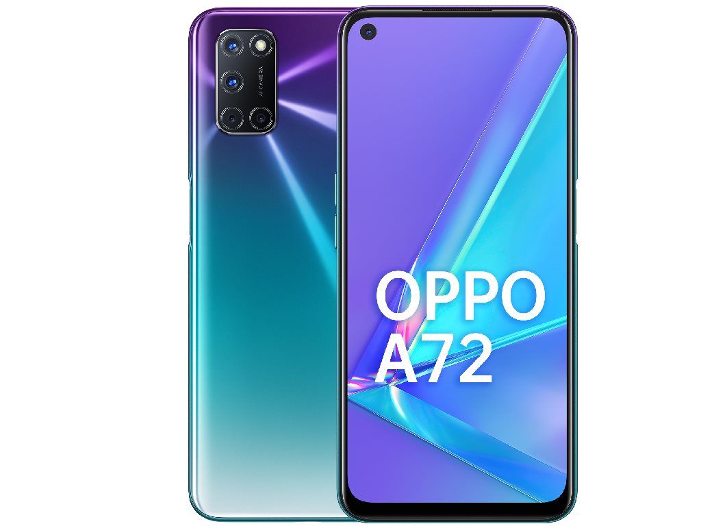 Мобильный телефон Oppo A72 4/128GB Aurora Purple