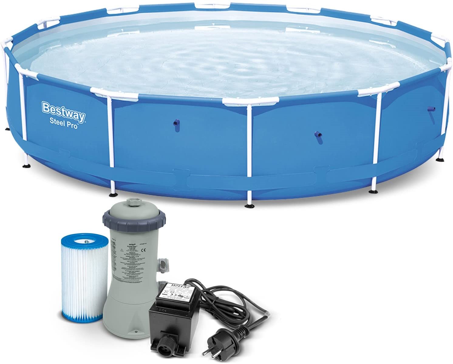Image Каркасный бассейн Bestway Steel Pro 56706 / 366 x 76 cm