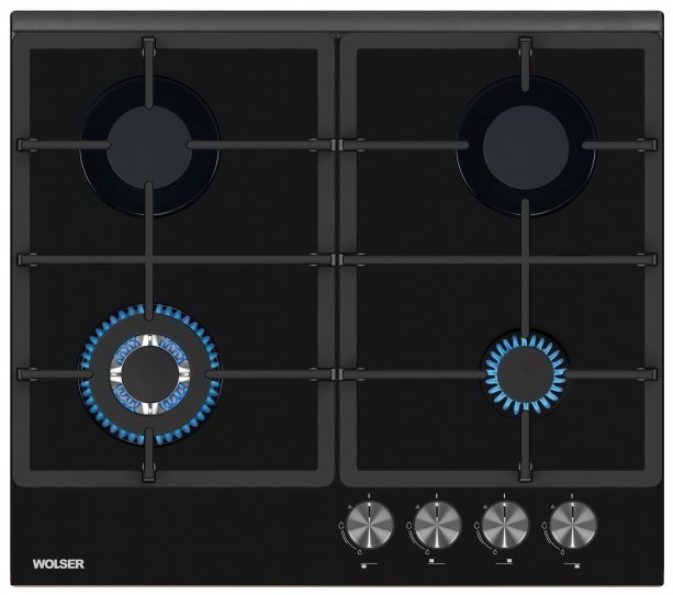 Image Варочная панель газовая Wolser WL-TR6400 GT BC