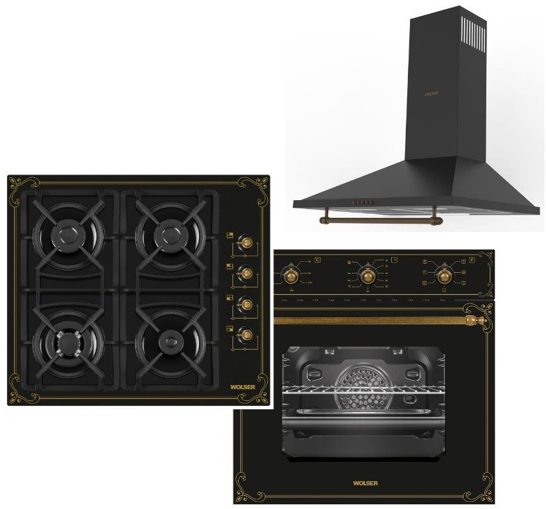 Image Комплект бытовой техники Wolser Black WL Rustic