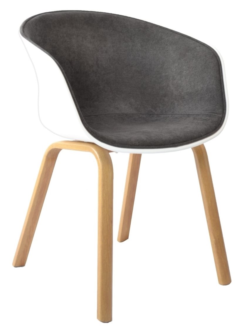 Image Scaun de bucatarie CORTEZ F White Grey