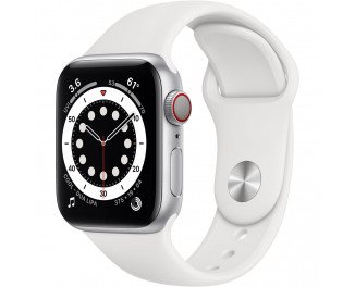 Умные часы Apple Watch Series 6 GPS + LTE 40mm M06M3 Silver