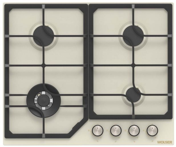 Image Plita de gaz Wolser WL- F 6400 GBN Q Ivory ECO