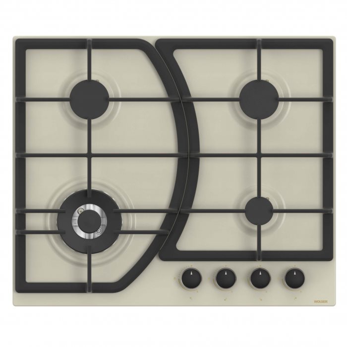 Image Plita Wolser WL-F 6400 EN IVORY TURBO FFD