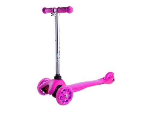 Image YKS 3-wheeled scooter 3+ Pink