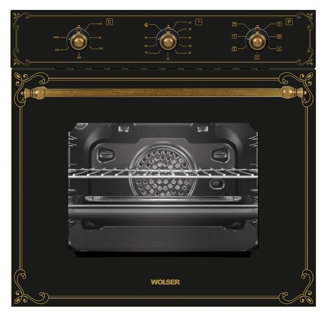 Image Духовка электрическая Wolser WL- F 66 Rustic Black