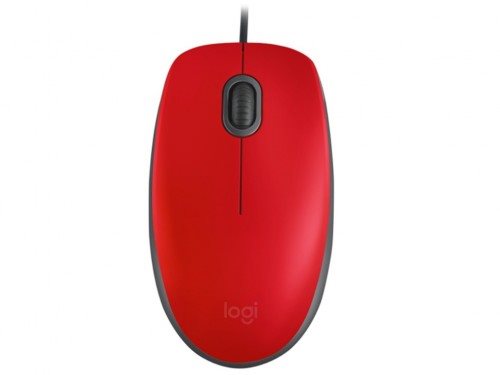 Image Компьютерная мышь Logitech Mouse M110 Silent Red