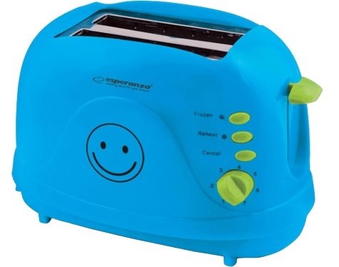 Image Prajitor de paine Esperanza Smiley EKT003 Blue