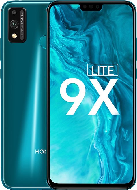 Image Мобильный телефон Honor 9X Lite 4/128Gb Dual Sim Emerald Green