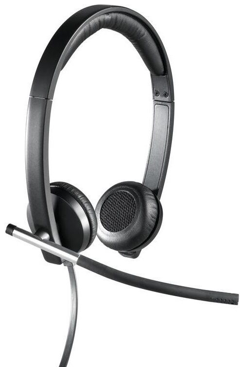 Image Casti Logitech Stereo H650E Black