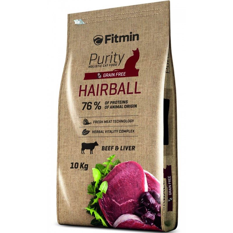 Image Корм для кошек Fitmin Purity Hairball 10kg