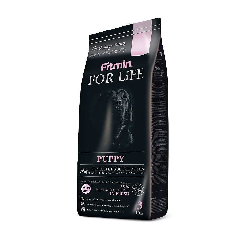 Image Сухой корм для собак Fitmin dog For Life Puppy 3 kg