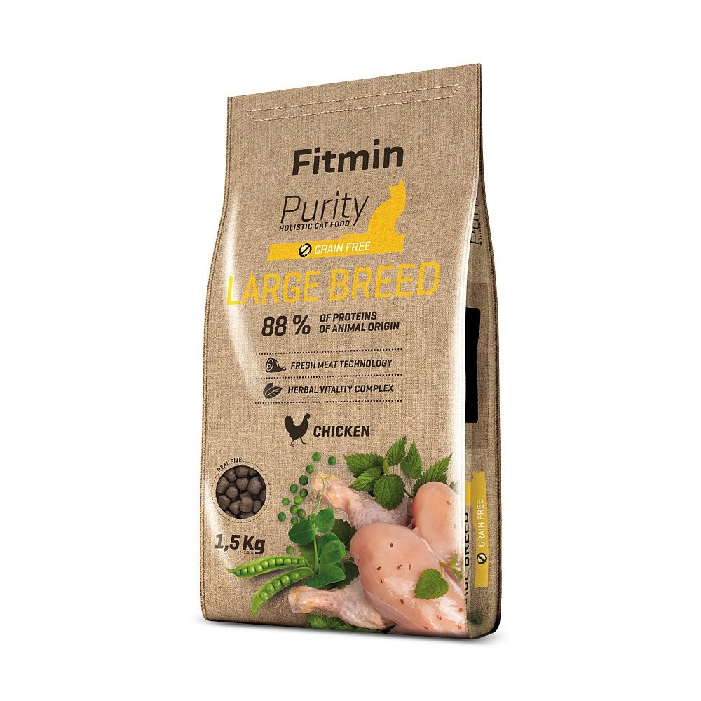Image Корм для кошек Fitmin Purity Large Breed 1.5kg