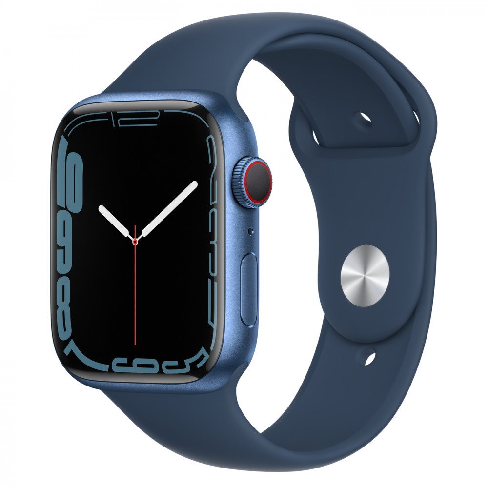 Image Умные часы Apple Watch Series 7 GPS + LTE 45mm MKJT3 Blue