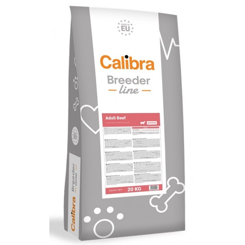 Image Hrana uscata pentru caini Calibra Dog Breeder Line P Adult Beef 20 Kg