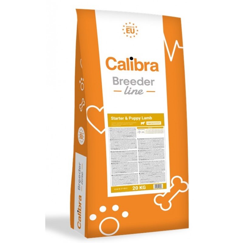 Image Сухой корм для собак Calibra Dog Breeder Line SP Starter&Puppy Lamb 20 Kg