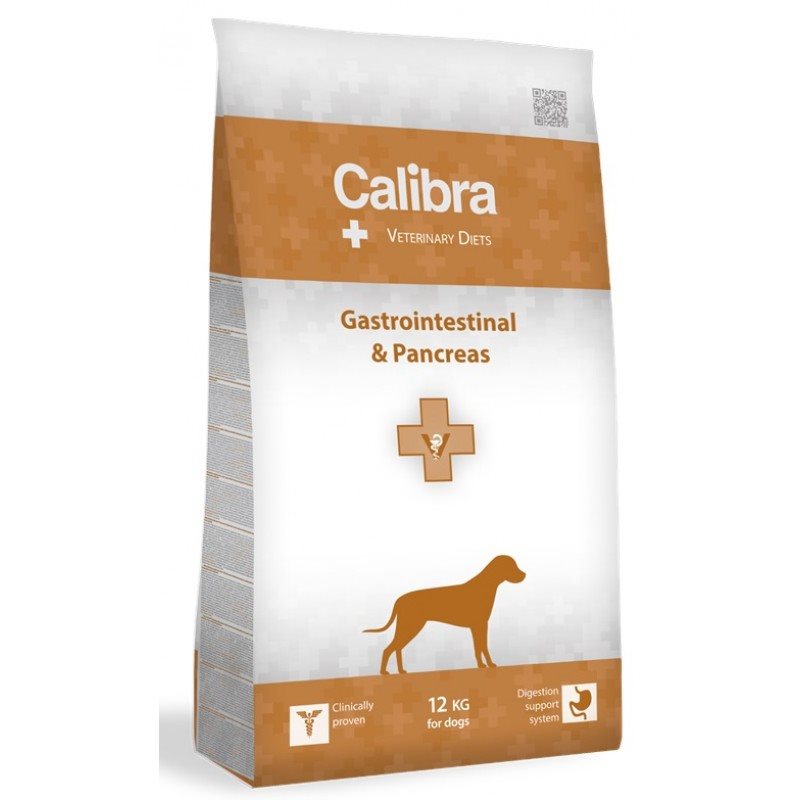 Hrana uscata pentru caini Calibra VD Dog Gastrointestinal & Pancreas 12 kg