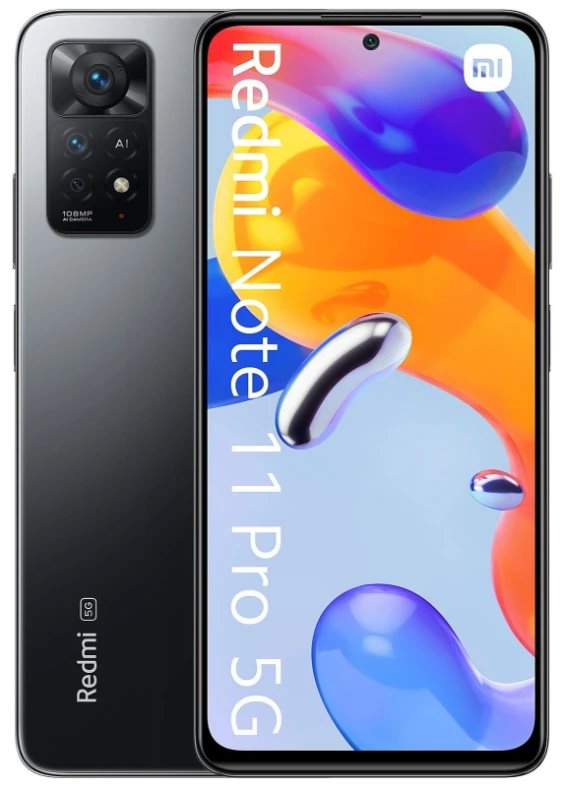 Мобильный Телефон Xiaomi Redmi Note 11 Pro 5G 6/128GB Gray