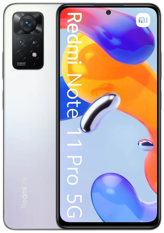 Мобильный Телефон Xiaomi Redmi Note 11 Pro 5G 6/128GB White