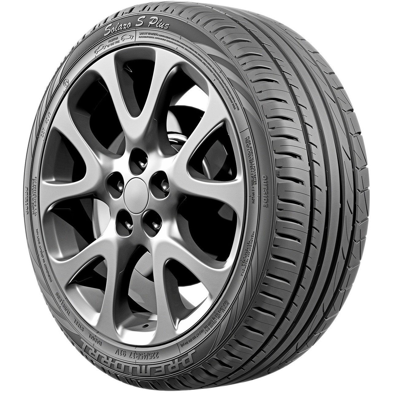 Image Шины Rosava Premiorri Solazo S Plus 205/50 R17 93V Extra Load