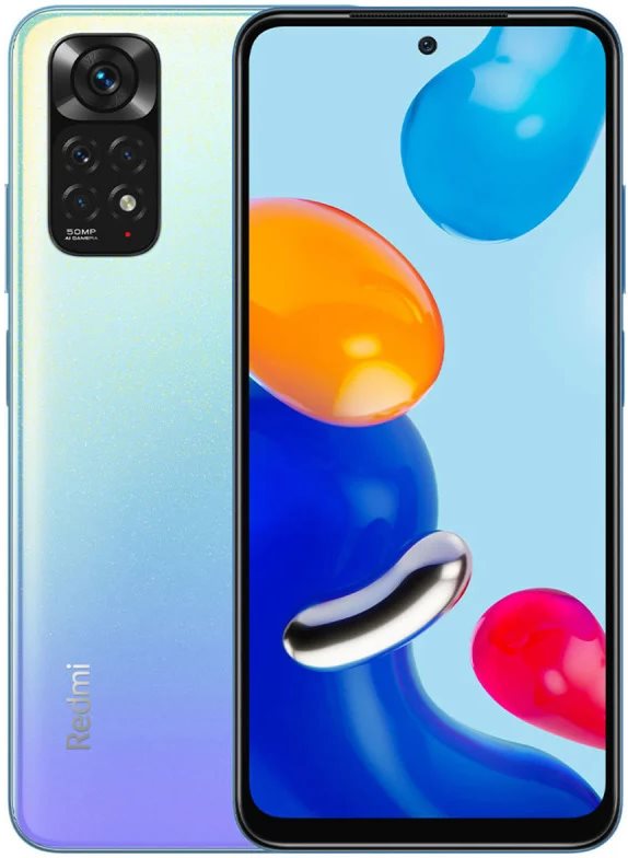 Image Мобильный Телефон Xiaomi Redmi Note 11 4/64GB Star Blue