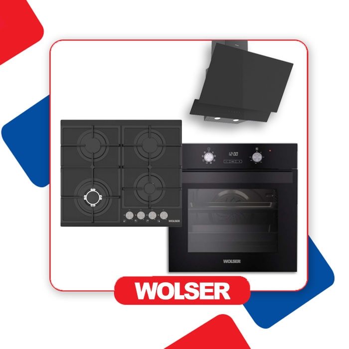 Image Комплект бытовой техники WOLSER Black 123846/123420/123202