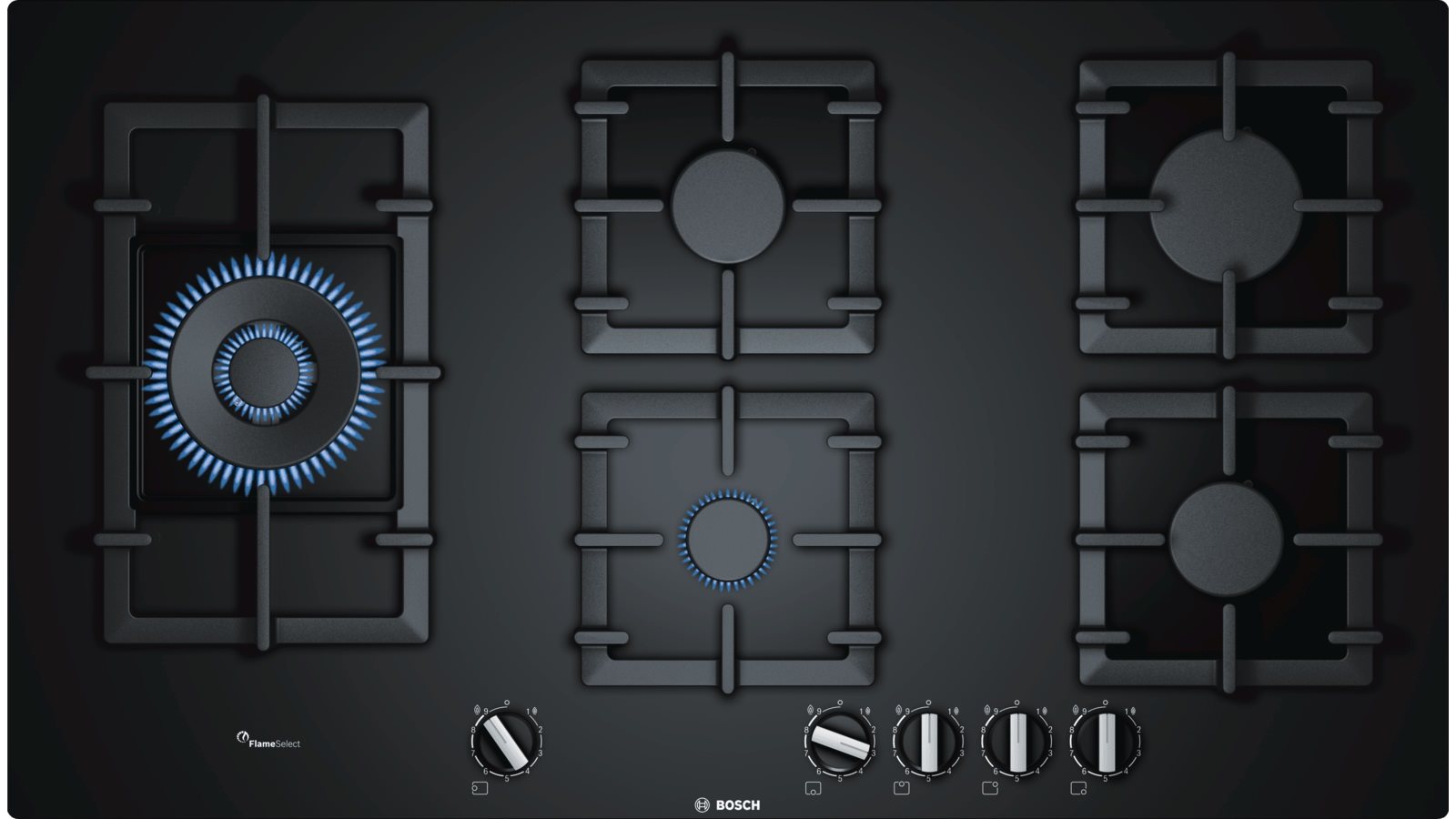 Image Варочная панель газовая BOSCH PPS9A6B90