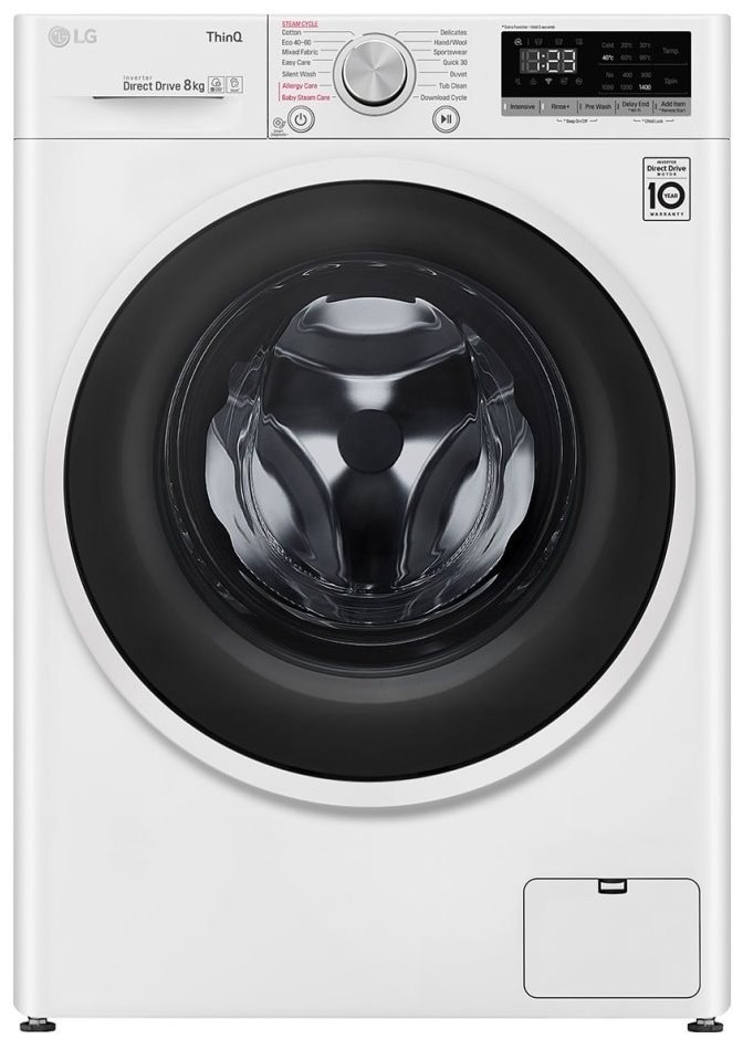 Image Msina de spalata rufe LG F4WT408AIDD