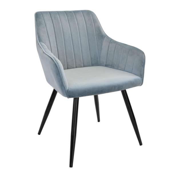 Image Стул для кухни DP DC-1936 Iris Light Blue, Black