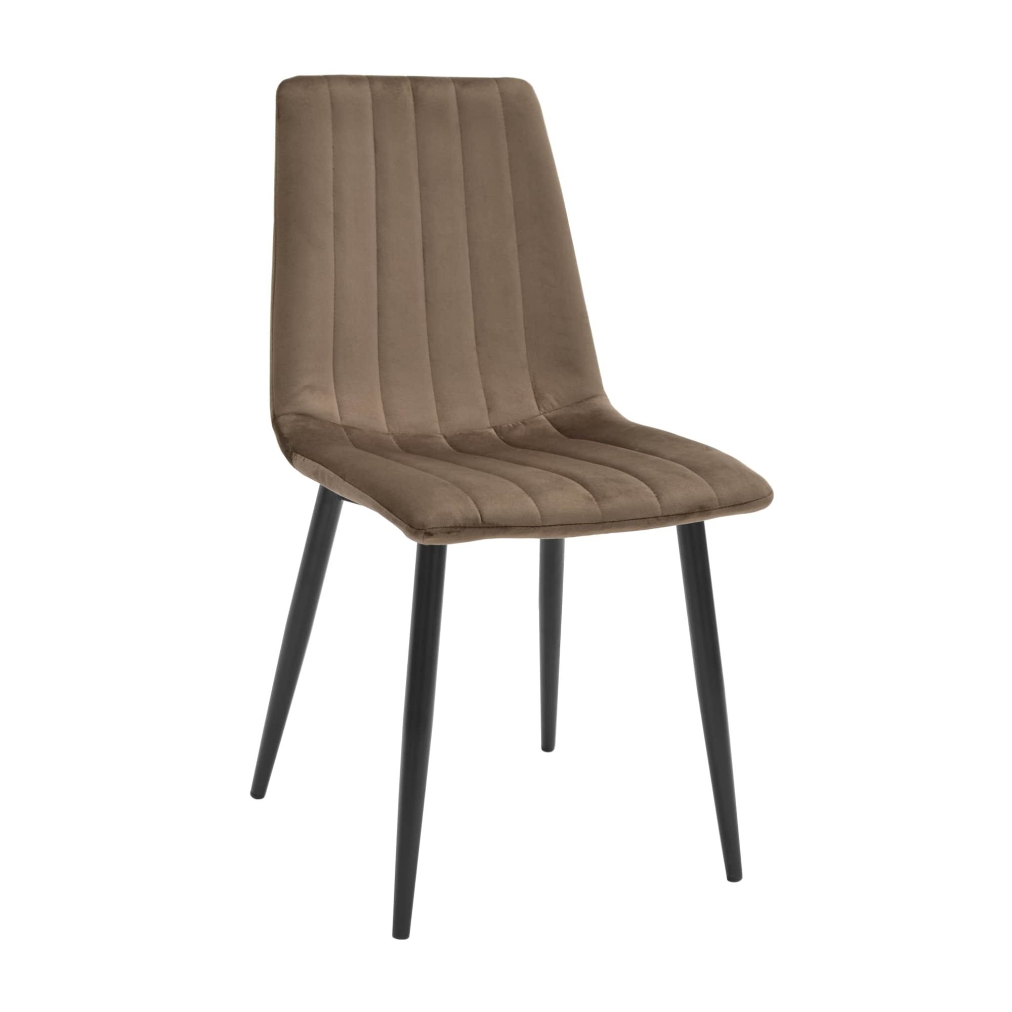 Image Стул для кухни DC-90P N48 Catifea-Brown, Black