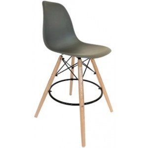 Image Scaun de bar Nowy Styl BRAVO hoker gri